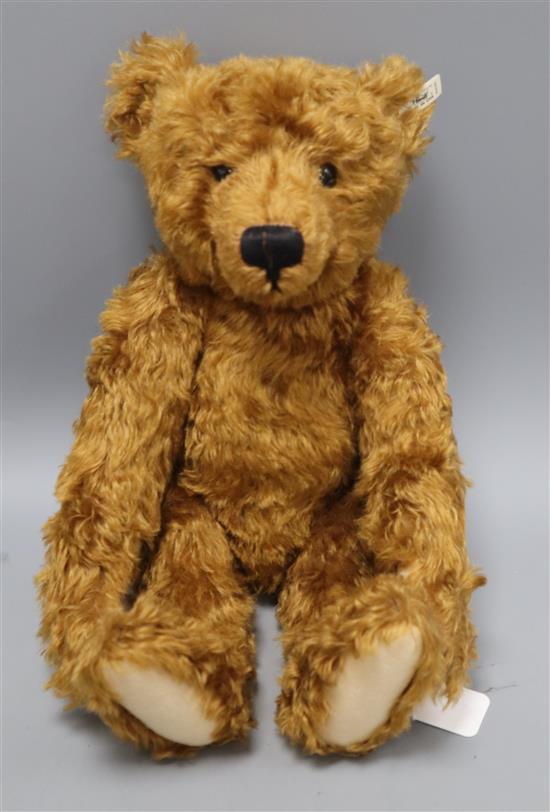 A Steiff red brown replica bear 50cm
